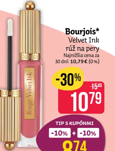Bourjois Velvet Ink rúž