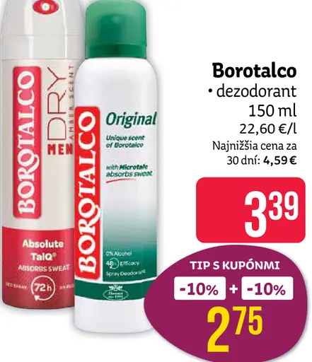 Borotalco dezodorant