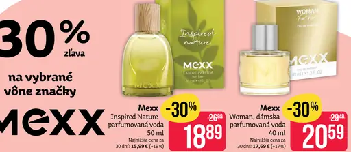 Mexx Inspired Nature parfumovaná voda