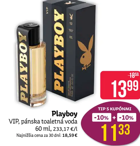 Playboy VIP,toaletná voda