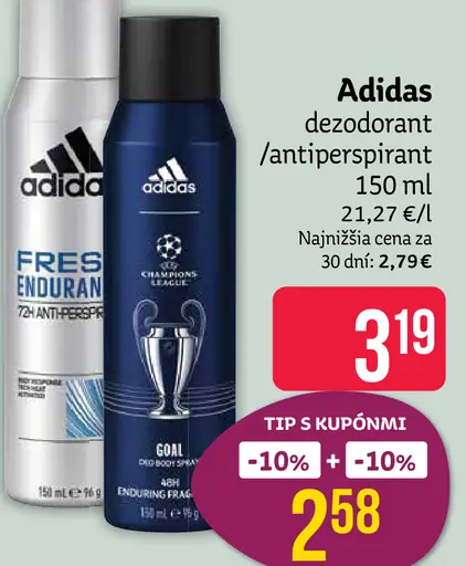 Adidas dezodorant
