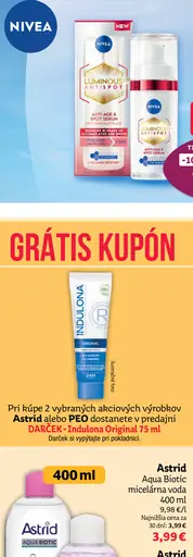 Astrid Aqua Biotic micelárna voda