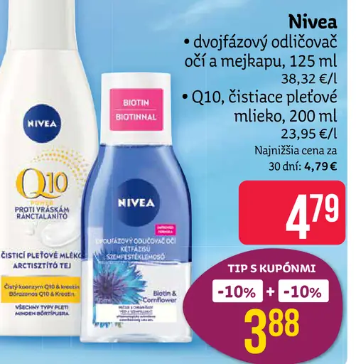 Nivea Dvojfázový odličovač očí a mejkapu