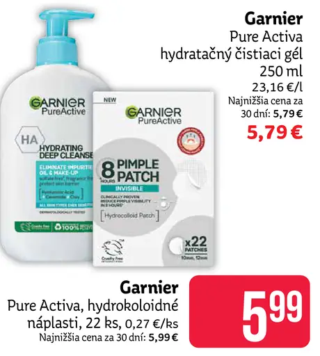 Garnier hydratačný čistiaci gél