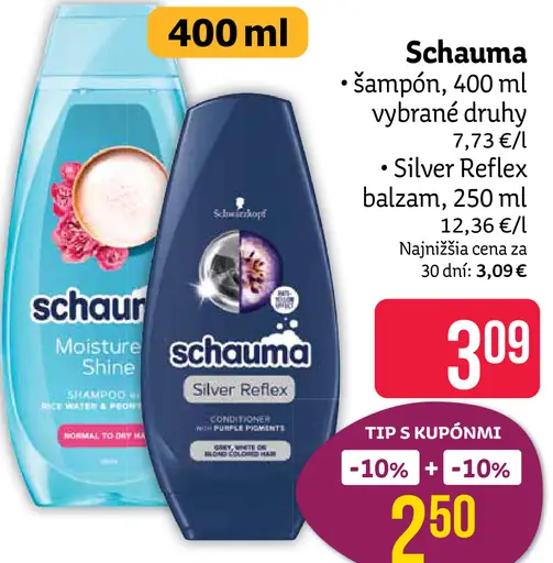 Schauma šampón alebo umývací balzam