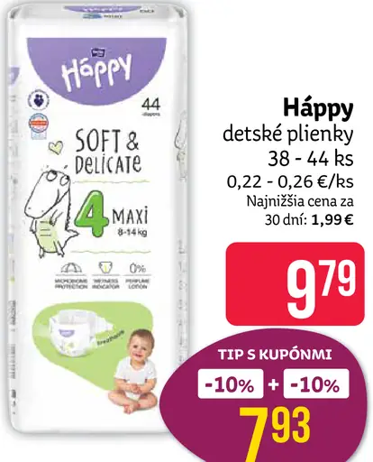 Häppy detské plienky