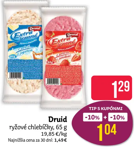 Druid ryžové chlebíčky