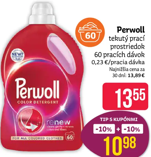 Perwoll tekutý prací prostriedok