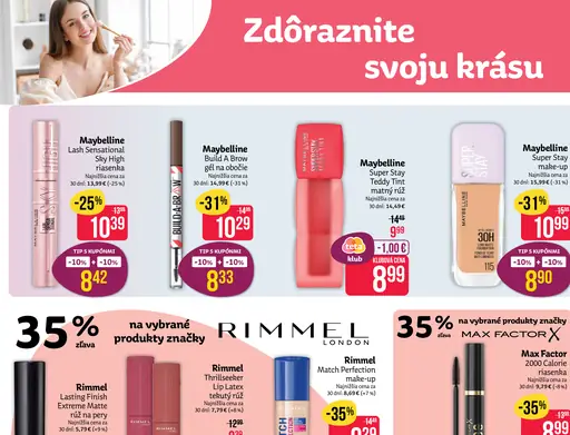Maybelline Build A Brow gél na obočie