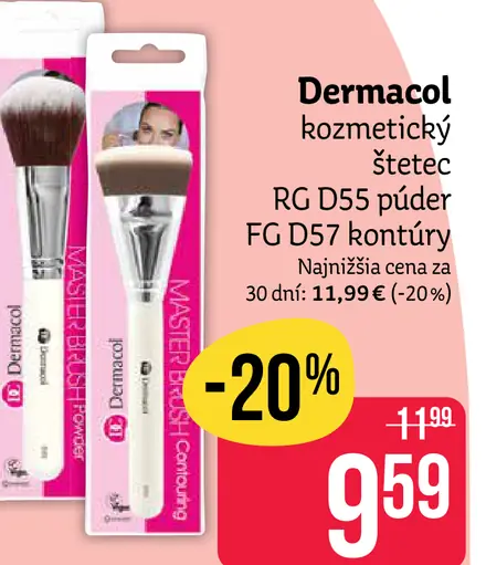 Dermacol kozmetický štetec