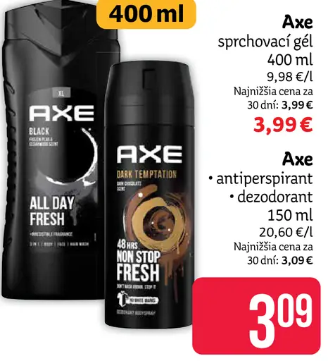 Axe antiperspirant dezodorant