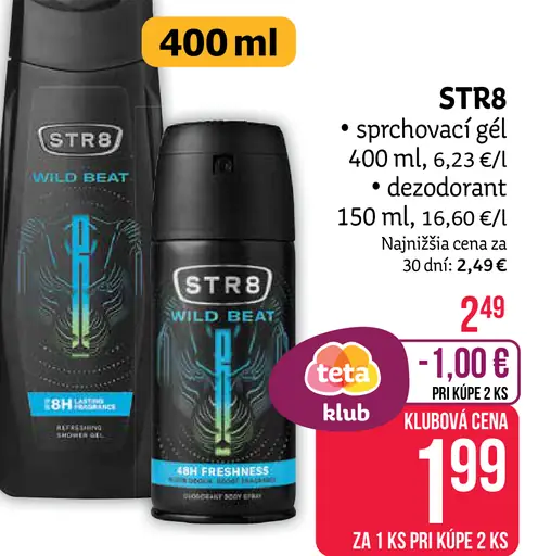 STR8 dezodorant