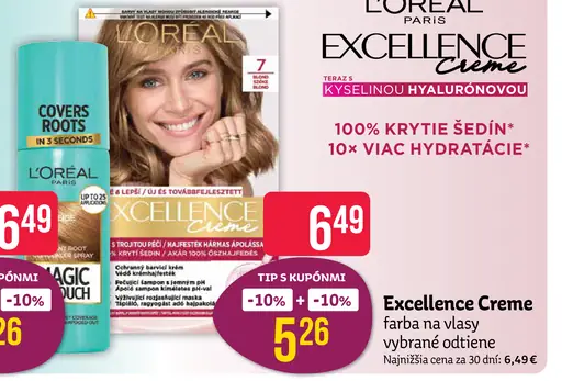 L'Oréal Paris Excellence Creme farba na vlasy