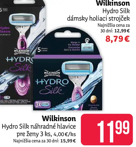 Wilkinson Hydro Silk dámsky holiaci strojček