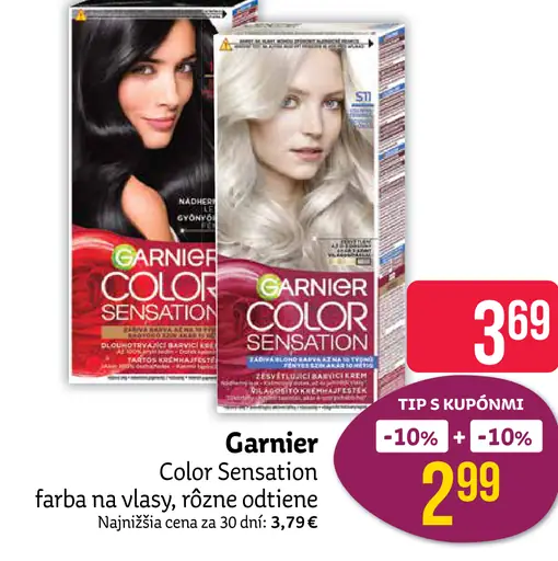 Garnier Color Sensation farba na vlasy