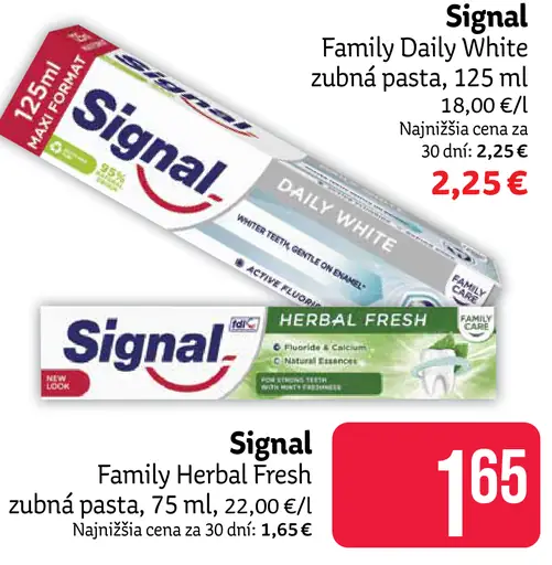Signal Family Care Daily White zubná pasta