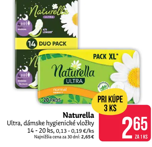 Naturella Ultra Dámske hygienické vložky