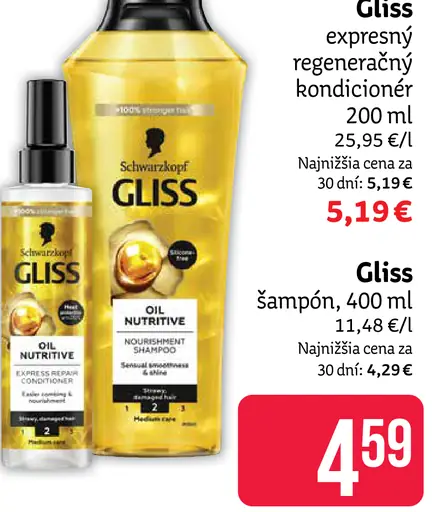 Gliss regeneračný kondicionér