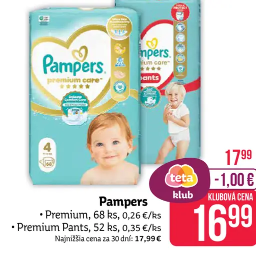 Pampers plienky