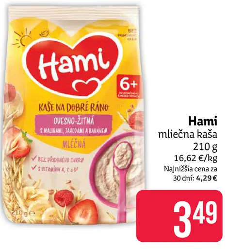 Hami Mliečna kaša