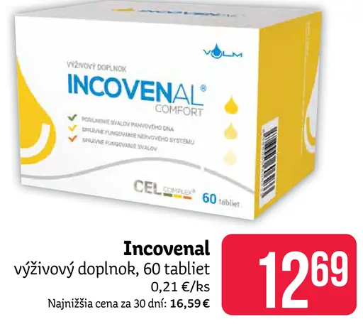 Incovenal výživový doplnok
