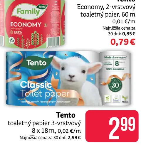 Tento toaletný papier