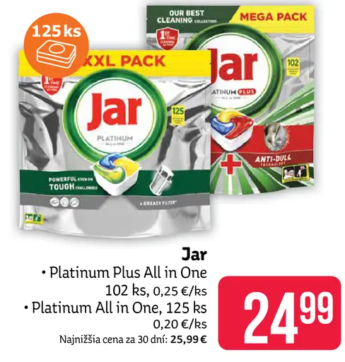Jar Platinum Plus All in One