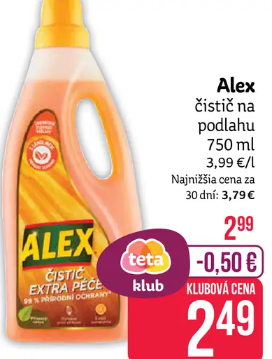 Alex čistič na podlahu