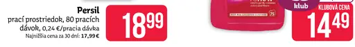 Persil Mega Color prací prostriedok