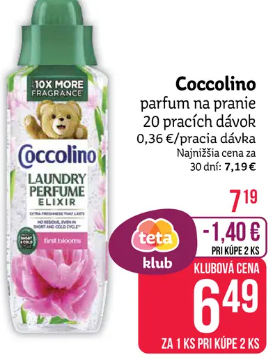 Coccolino parfém na pranie