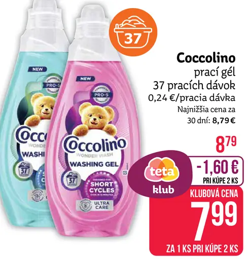 Coccolino gél na pranie