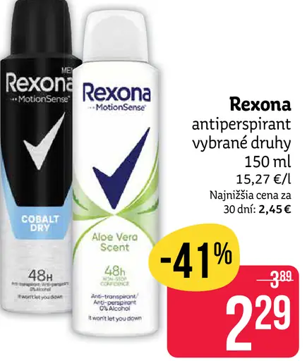 Rexona Antiperspirant