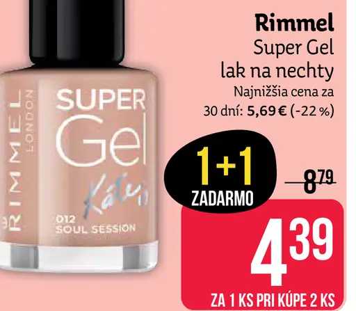 Rimmel Super Gel lak na nechty