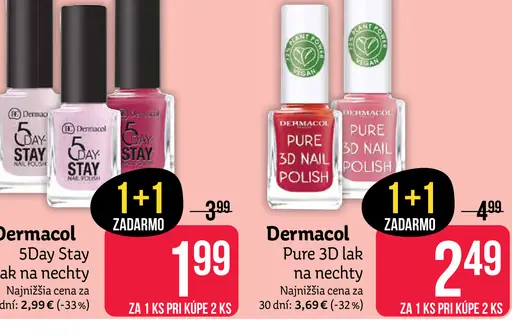 Dermacol 5 Day Stay lak na nechty