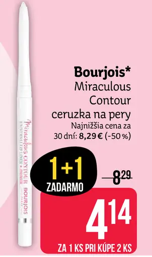 Bourjois Miraculous Contour ceruzka na pery