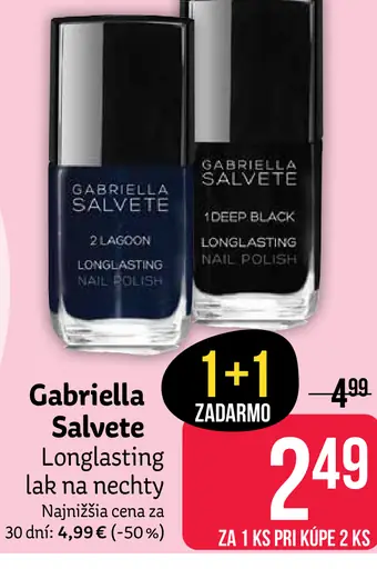 Gabriella Salvete lak na nechty Longlasting