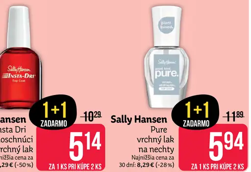 Sally Hansen vrchný lak Insta Dri