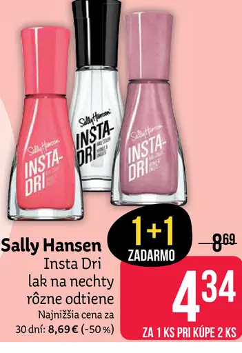 Sally Hansen lak na nechty Insta Dri