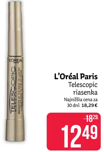 L'Oréal Paris Telescopic mascára
