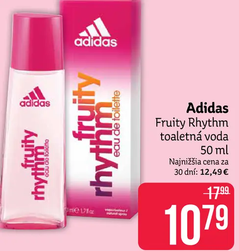 Adidas Fruity Rhythm toaletná voda