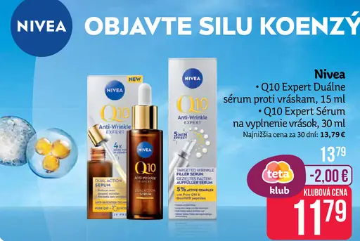 Nivea Q10 Expert Duálne sérum proti vráskam