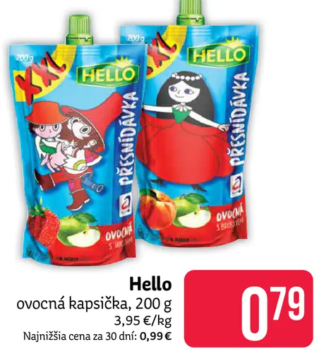 Hello ovocná kapsička