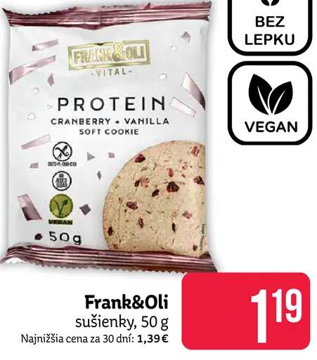 Frank&Oli sušienky