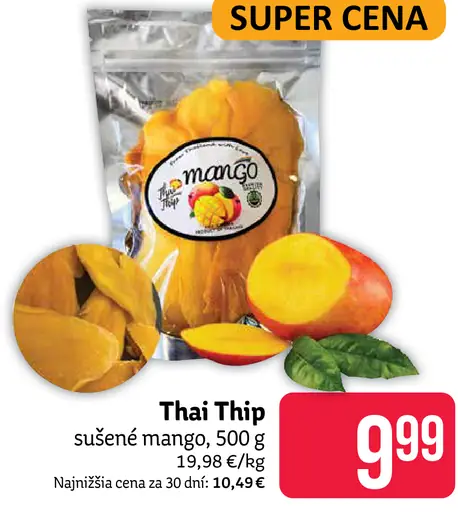 Thai Thip Sušené mango