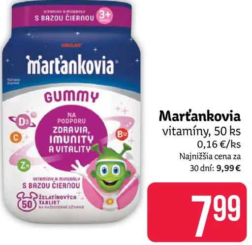 Marťankovia vitamíny