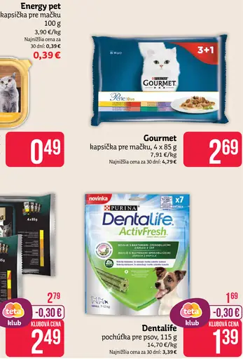 Gourmet kapsička pre mačku