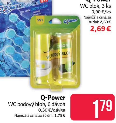 Q-Power WC body blok