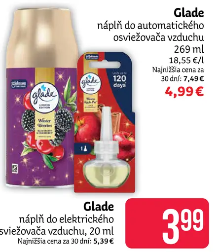 Glade náplň do automatického osviežovača vzduchu