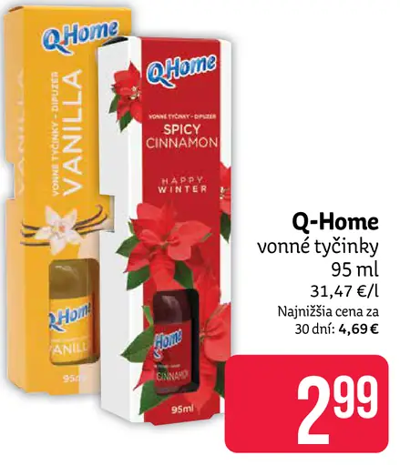 Q-Home tyčinky