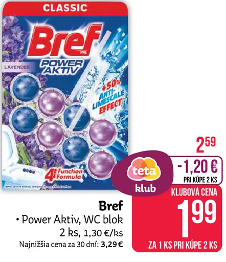 Bref Power Aktiv WC blok